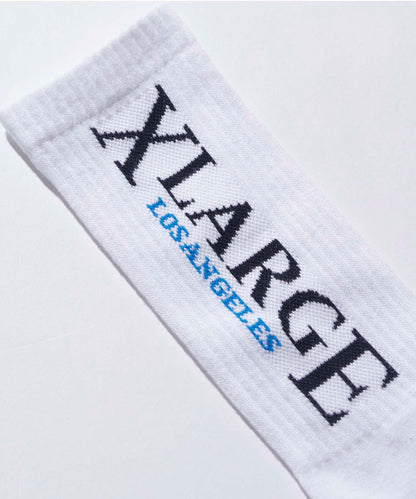 XL LAX LOGO SOCKS
