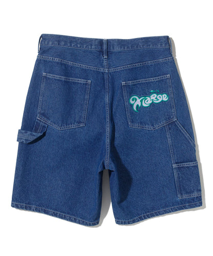 JUICY LOGO DENIM SHORTS