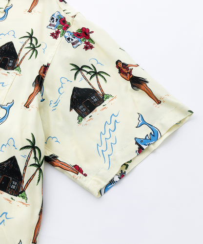 VINTAGE ALOHA S/S SHIRT SHIRT XLARGE  