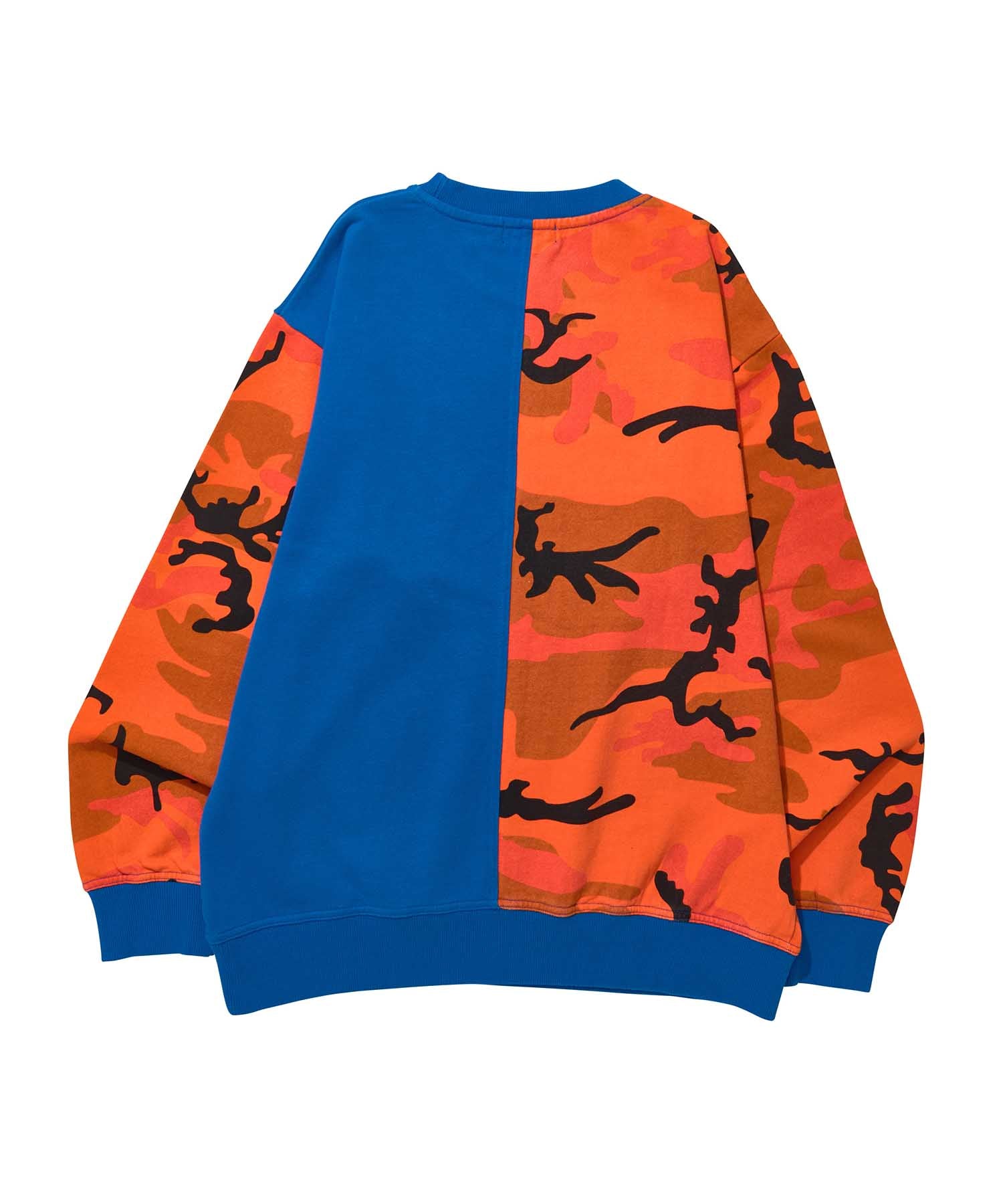 CAMO CREWNECK SWEAT FLEECE, CREWNECK, HOODIE XLARGE  