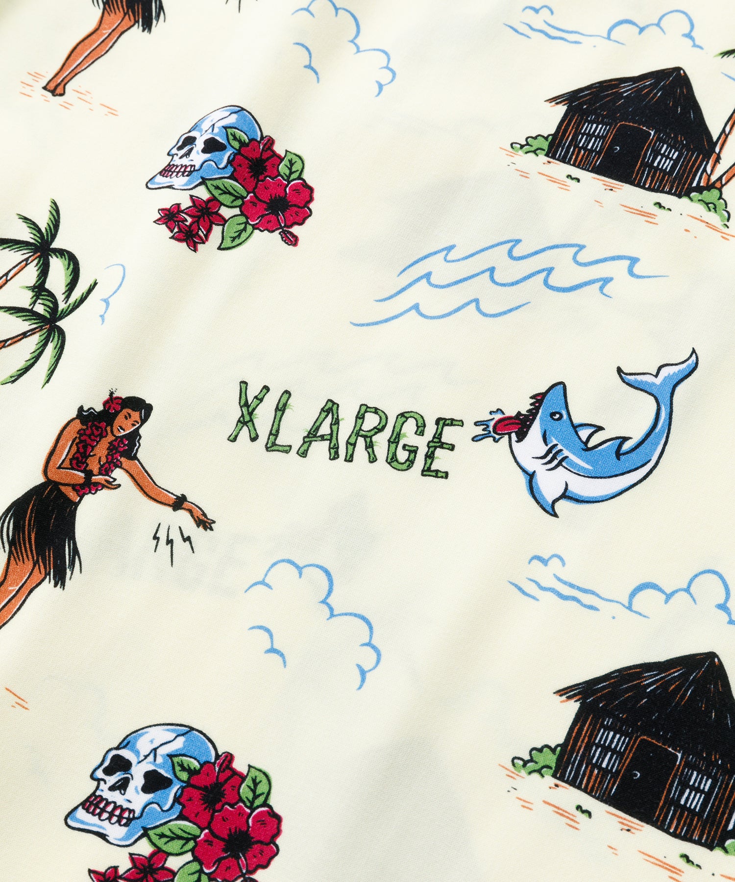 VINTAGE ALOHA S/S SHIRT SHIRT XLARGE  