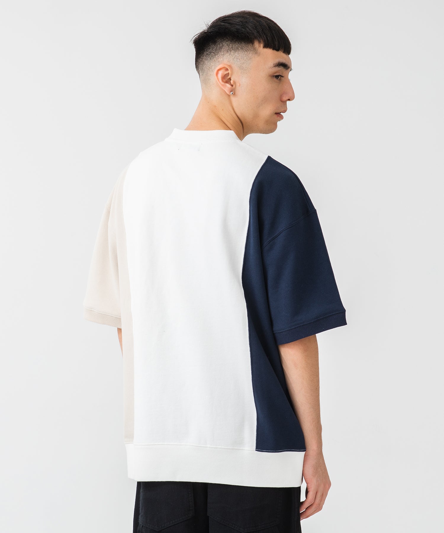 S/S COLORBLOCK HALF ZIP-UP SWEAT FLEECE, CREWNECK, HOODIE XLARGE  