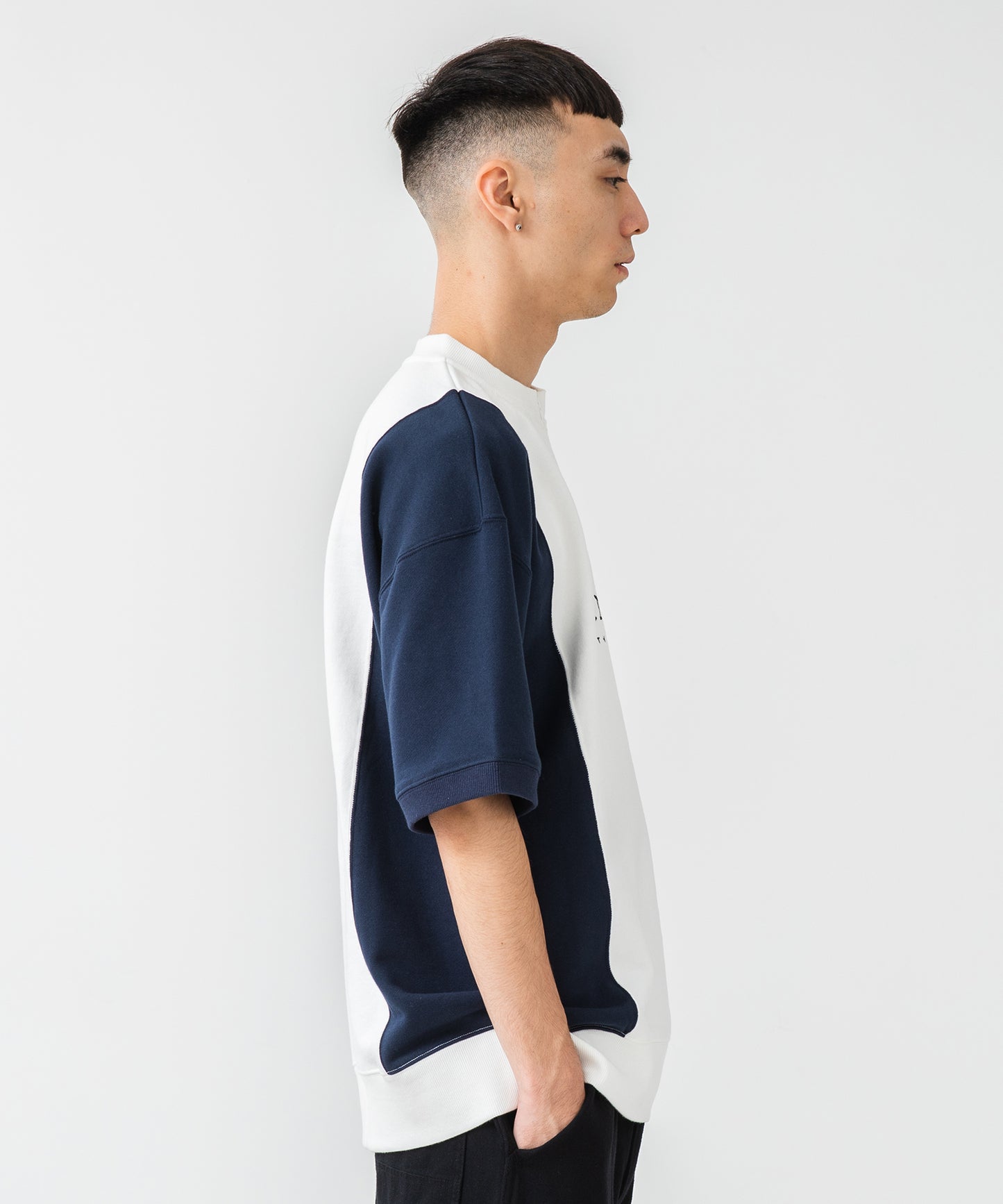 S/S COLORBLOCK HALF ZIP-UP SWEAT FLEECE, CREWNECK, HOODIE XLARGE  