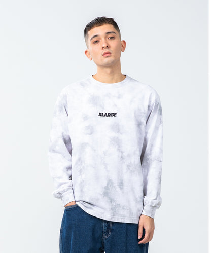 L/S TIEDYE TEE STANDARD LOGO