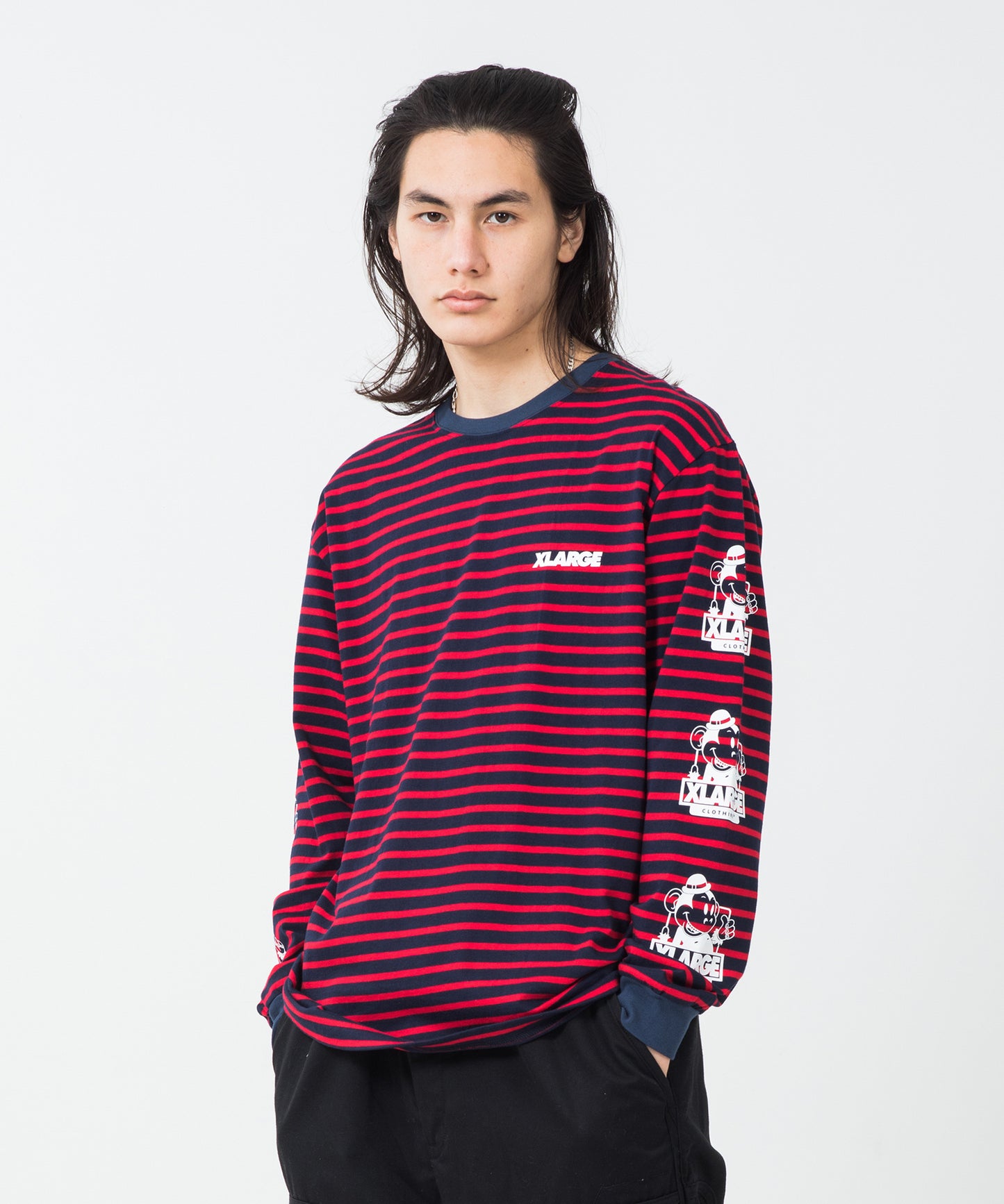 L/S STRIPE TEE KEITH