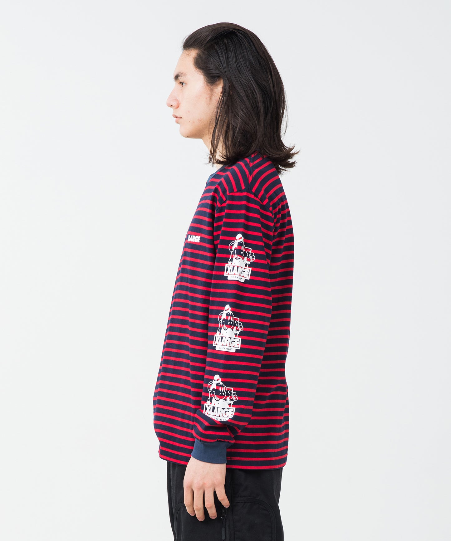 L/S STRIPE TEE KEITH
