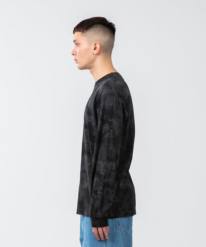 L/S TIEDYE TEE STANDARD LOGO