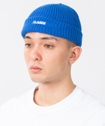 LOGO SHORT LENGTH BEANIE