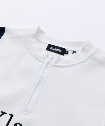 S/S COLORBLOCK HALF ZIP-UP SWEAT FLEECE, CREWNECK, HOODIE XLARGE  