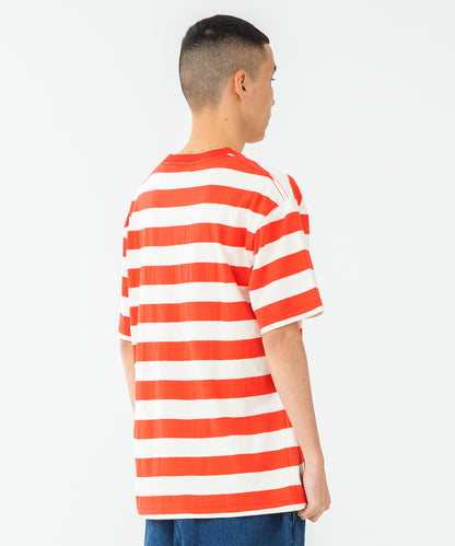 S/S BORDER TEE T-SHIRT XLARGE  