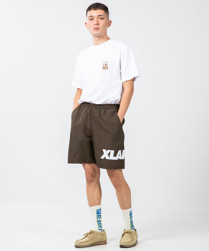 NYLON STANDARD LOGO SHORTS