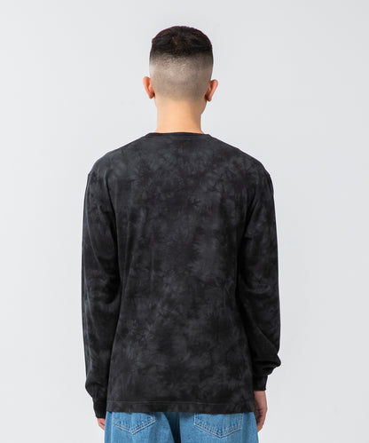 L/S TIEDYE TEE STANDARD LOGO