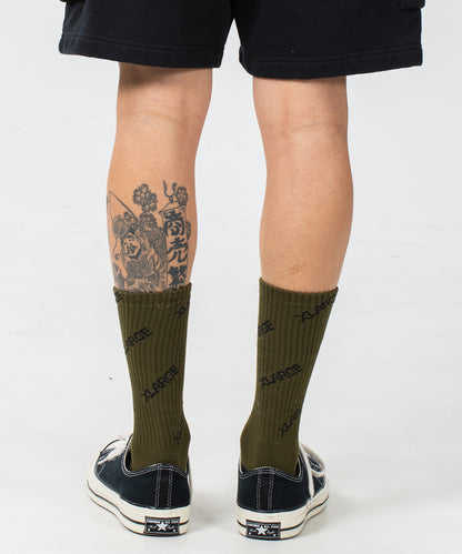 XLARGE LOGO SOCKS