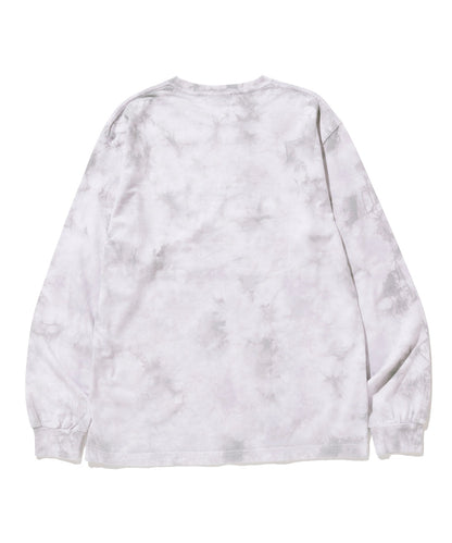 L/S TIEDYE TEE STANDARD LOGO