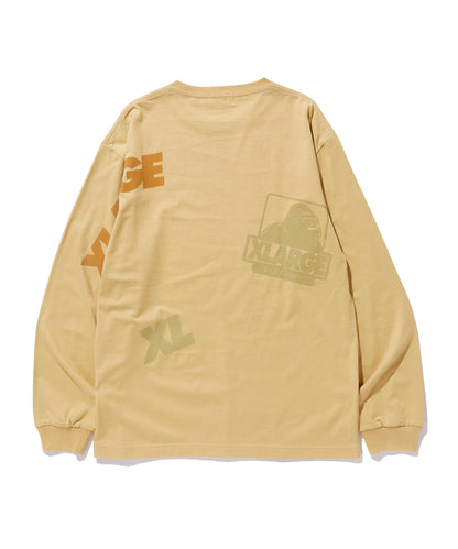 L/S TEE RANDOM PRINT