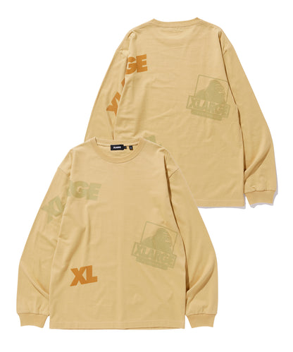 L/S TEE RANDOM PRINT