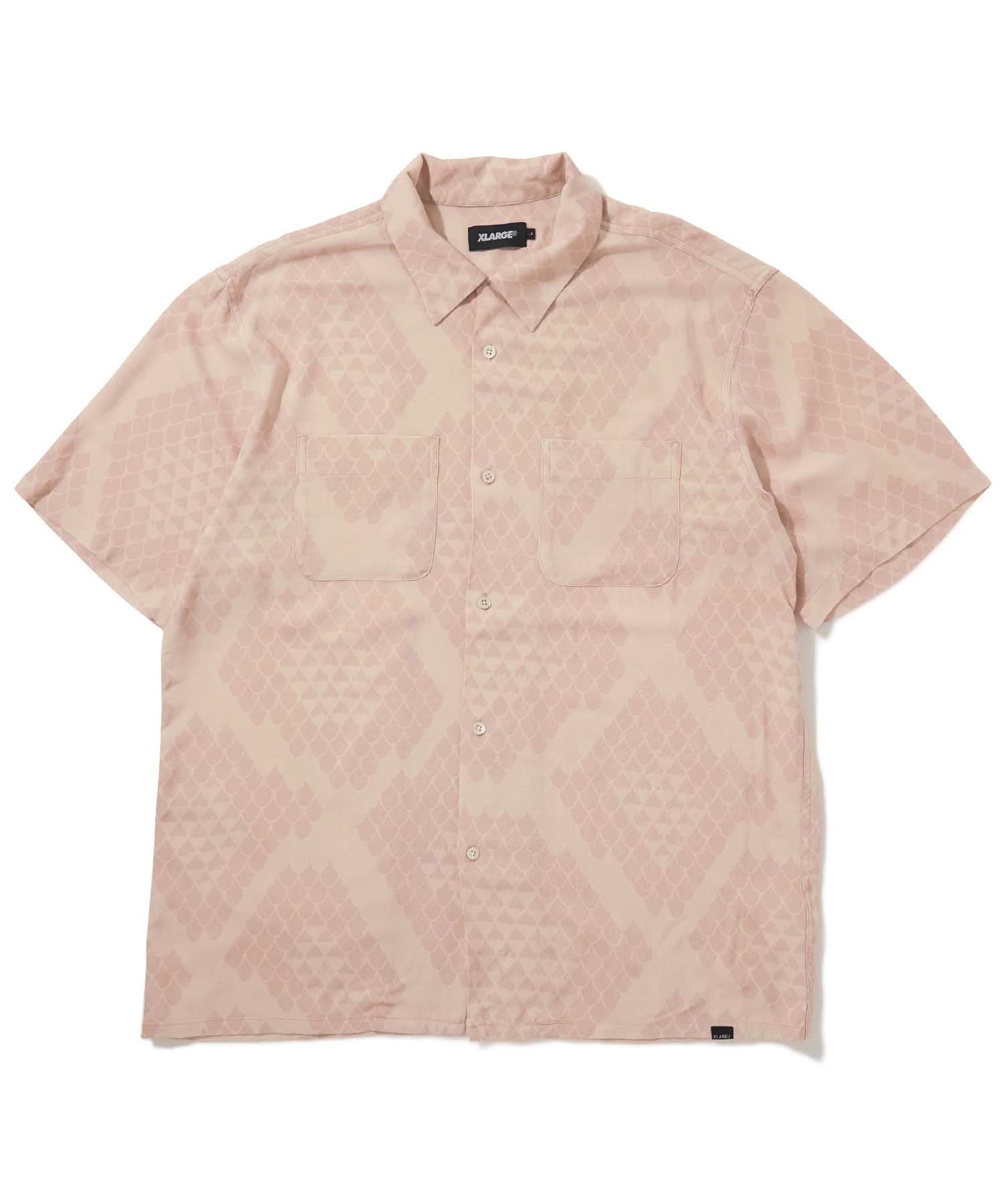S/S REPTILE ALLOVER PRINTED SHIRT SHIRT XLARGE  