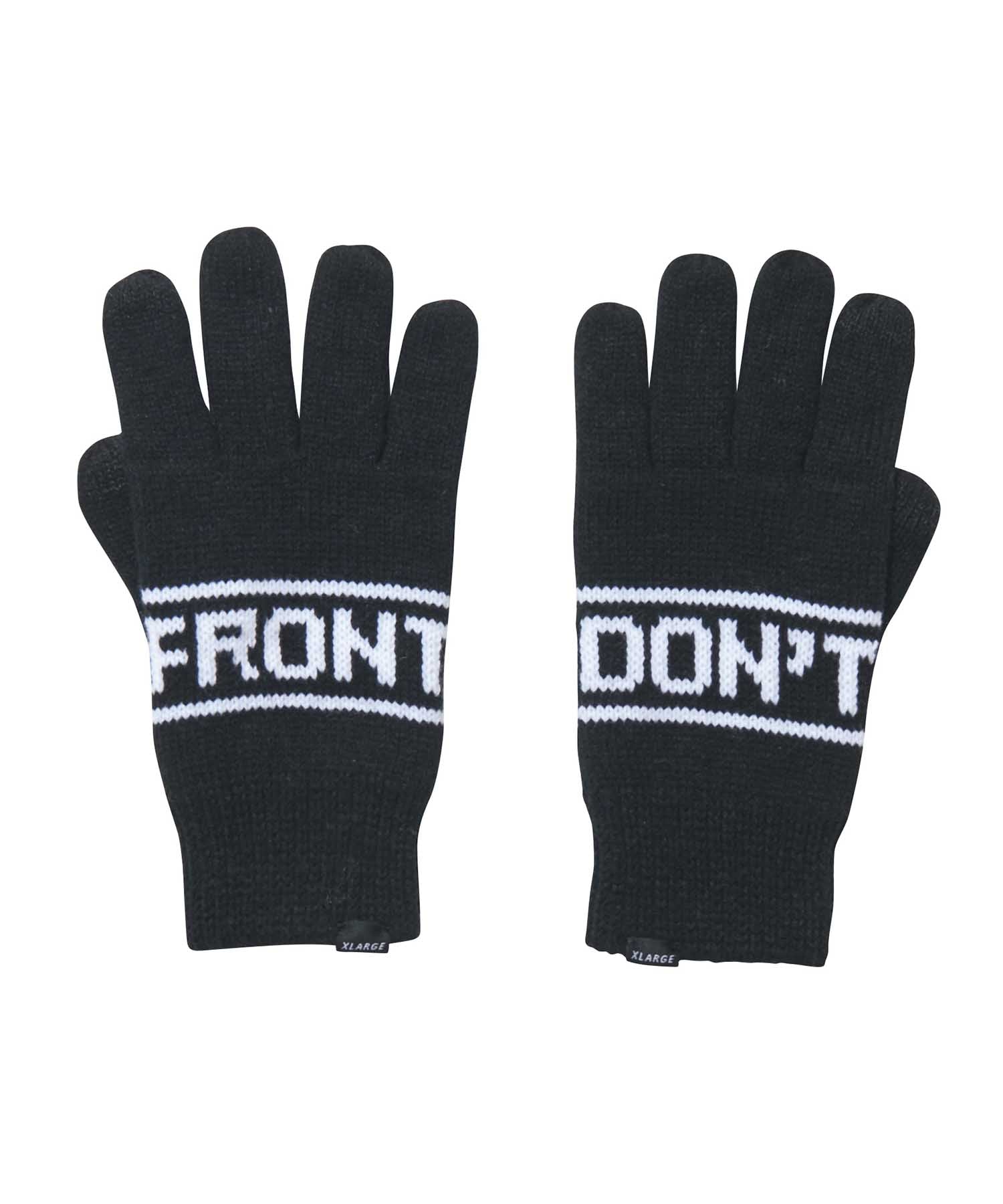 DON'T FRONT LOGO GLOVES ACCESSORIES XLARGE  