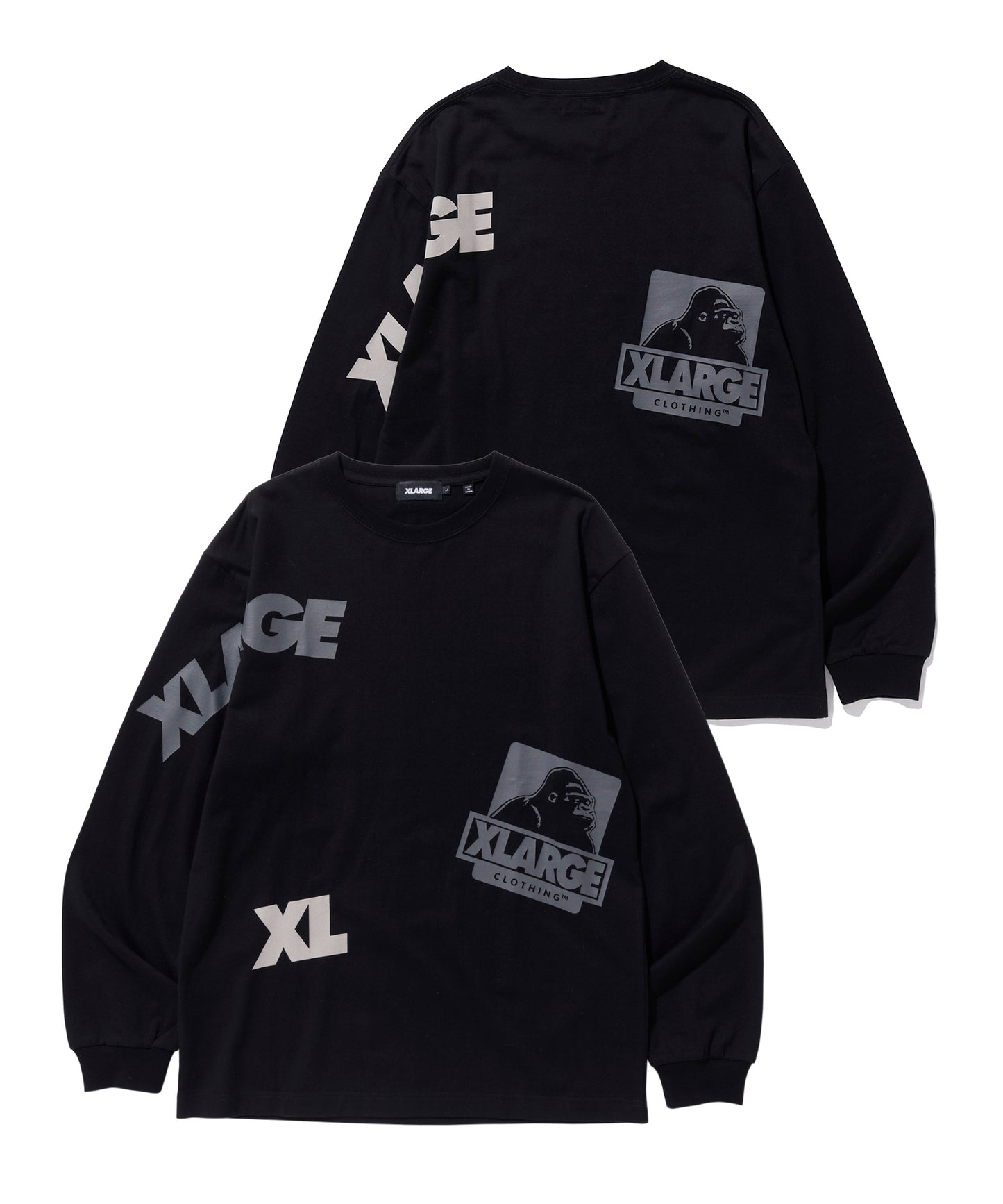 L/S TEE RANDOM PRINT