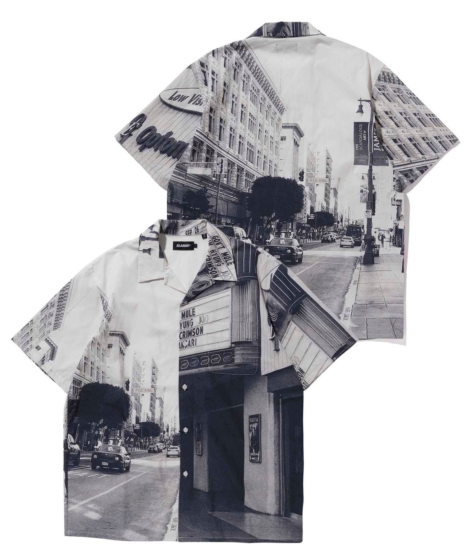 S/S OPEN COLLAR SHIRT SHIRT XLARGE  