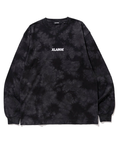 L/S TIEDYE TEE STANDARD LOGO