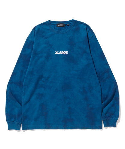 L/S TIEDYE TEE STANDARD LOGO