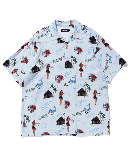VINTAGE ALOHA S/S SHIRT SHIRT XLARGE  