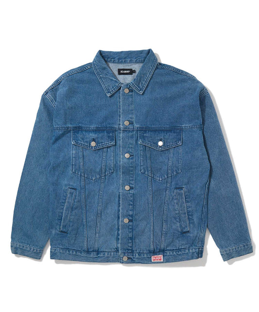 DENIM TRUCKER JACKET OUTERWEAR XLARGE  