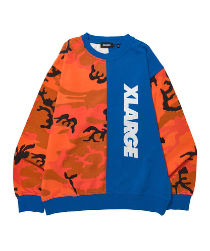 CAMO CREWNECK SWEAT FLEECE, CREWNECK, HOODIE XLARGE  