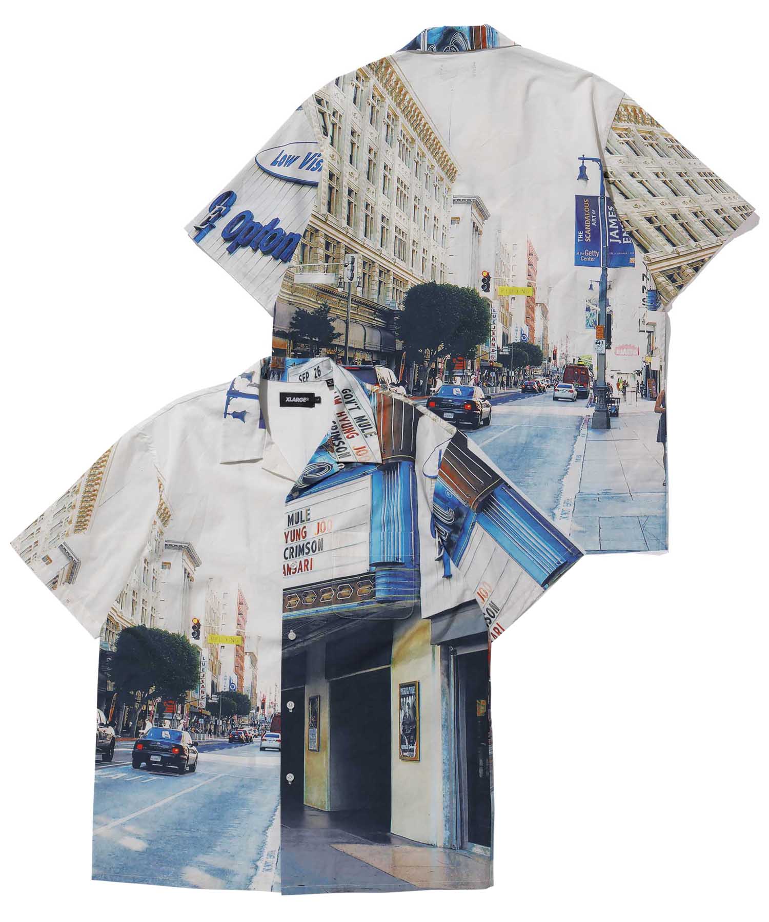 S/S OPEN COLLAR SHIRT SHIRT XLARGE  
