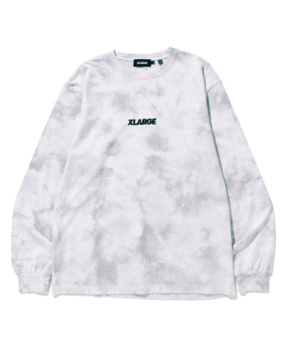 L/S TIEDYE TEE STANDARD LOGO