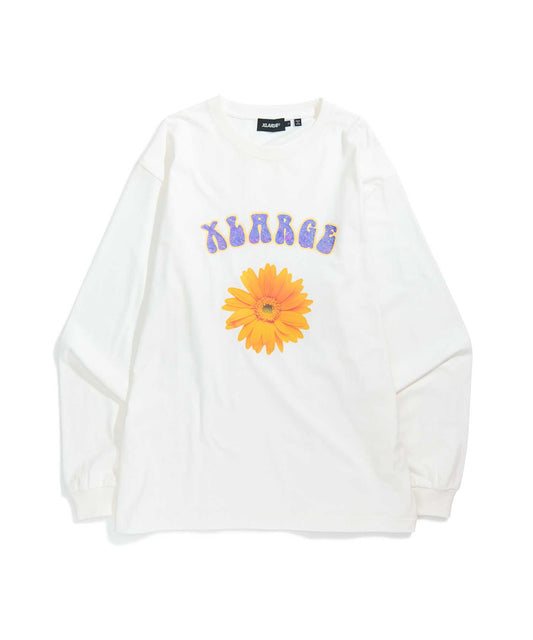 L/S TEE FLOWER T-SHIRT XLARGE  