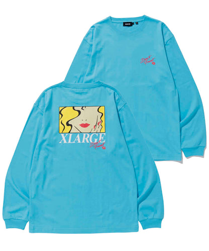 L/S TEE MARRIAGE BLUE T-SHIRT XLARGE  